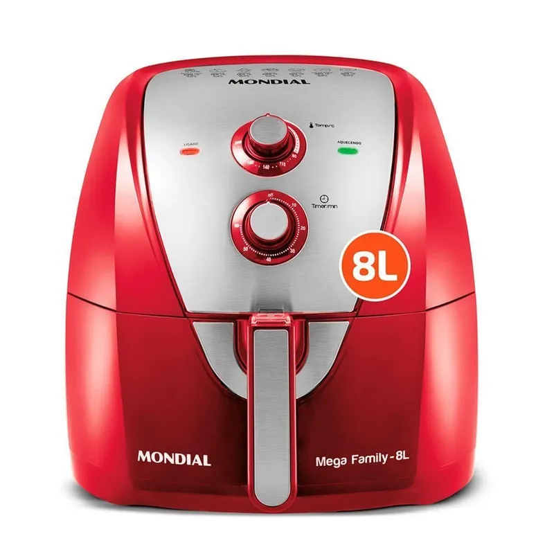 Fritadeira Air Fryer 8 Litros AFN-80-RI Mondial 220V