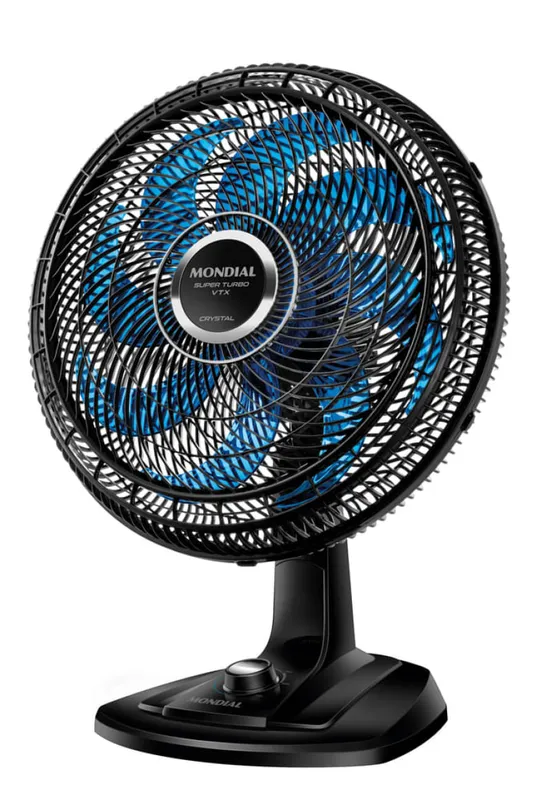 Ventilador de Mesa Super Turbo 8 Pas Mondial VTX-40-CRYSTAL 110V