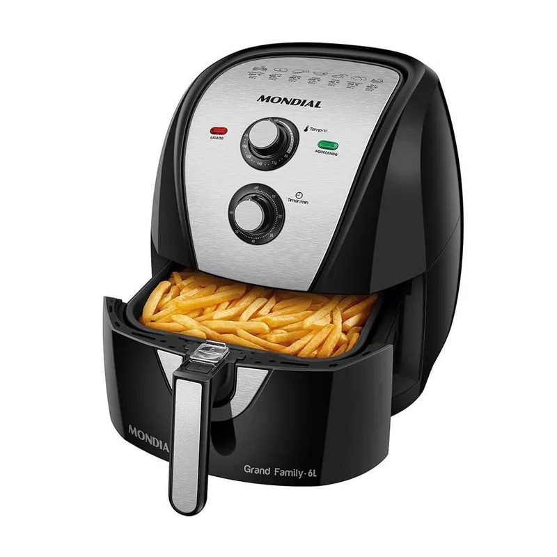 Fritadeira Air Fryer 6 Litros AFN-60-BI Mondial 220V