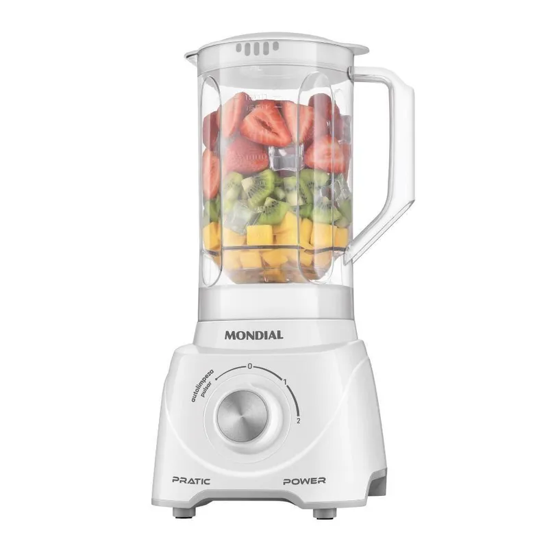 Liquidificador Mondial Branco L-97-W 220V