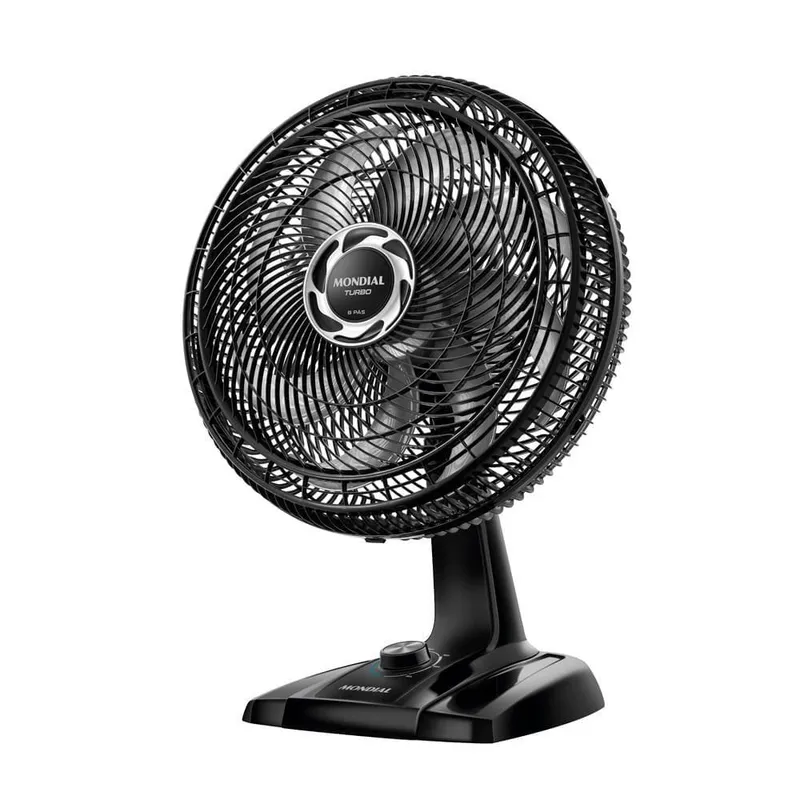 Ventilador de Mesa 40cm Turbo Mondial NVT-40-8P-B 127V