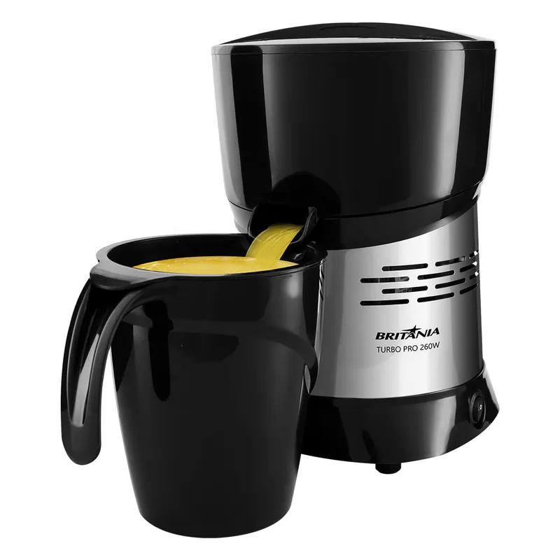 Espremedor de Frutas Britania Turbo Pro 260W Bivolt
