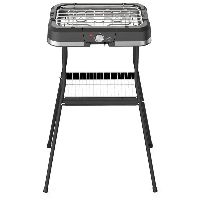 Churrasqueira Eletrica com Pedestal Britania BCQ90 Preto 1500W 220V