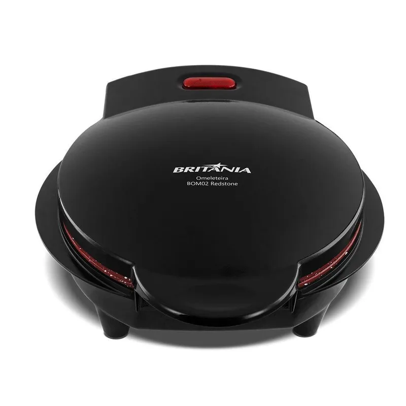 Omeleteira Eletrica Britania BOM02P Antiaderente Redstone 750W 220V