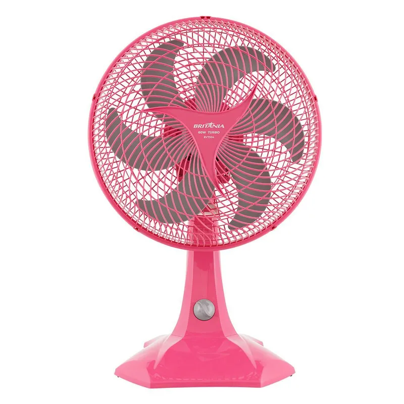 Ventilador Rosa Britania Maxx Force 60W BVT304 110V