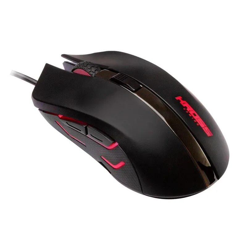Mouse Gamer com Fio Kross Firestorm USB 2.400 DPI KE-MG120 Bivolt