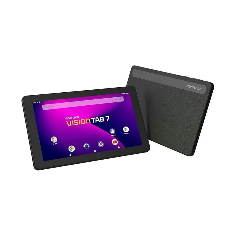 Tablet Positivo Vision Tab 7 64GB Wi-Fi Preto Bivolt