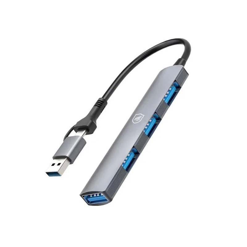 Adaptador Hub USB-C / USB-A 4 em 1 Gshield Bivolt