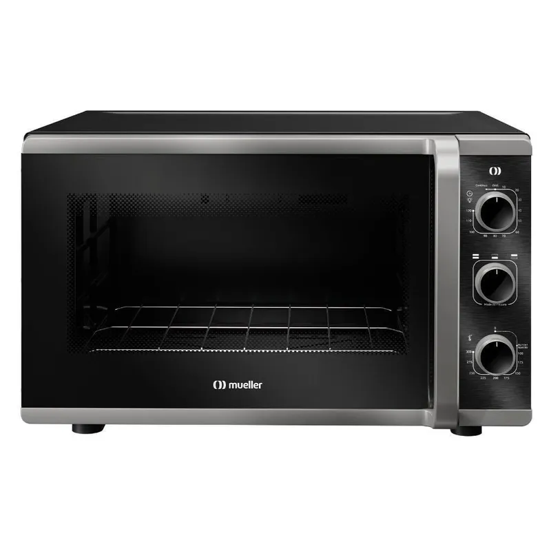 Forno Elétrico de Bancada Mueller MFB50K 50L 1800W com Grill Preto 110V