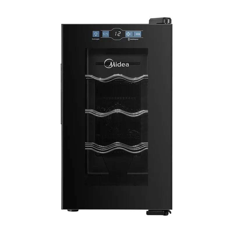 Adega Climatizada de Vinho 8 Garrafas Bivolt Midea