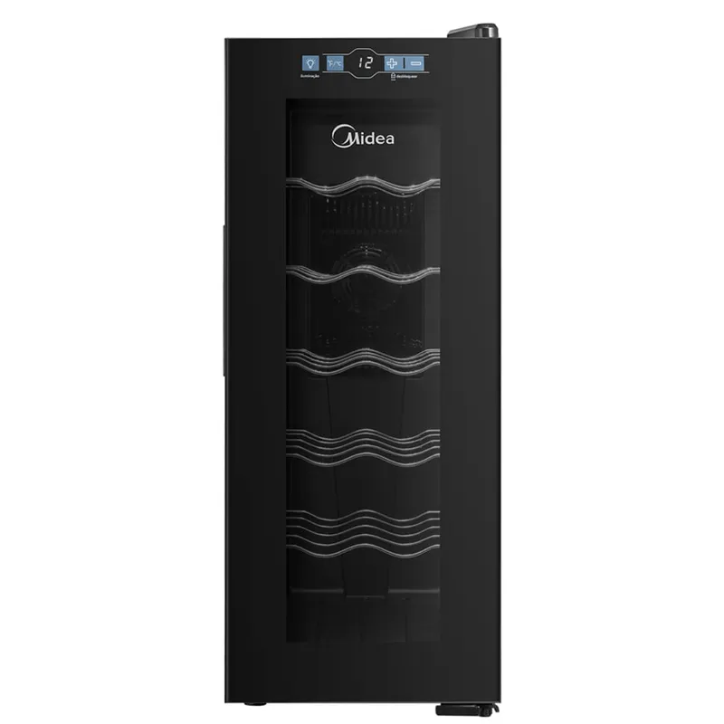 Adega de Vinhos Midea 12 Garrafas Bivolt