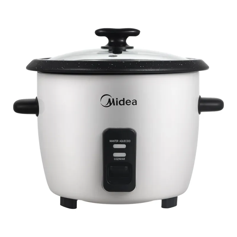 Panela de Arroz Elétrica 2,5L Branca Midea
