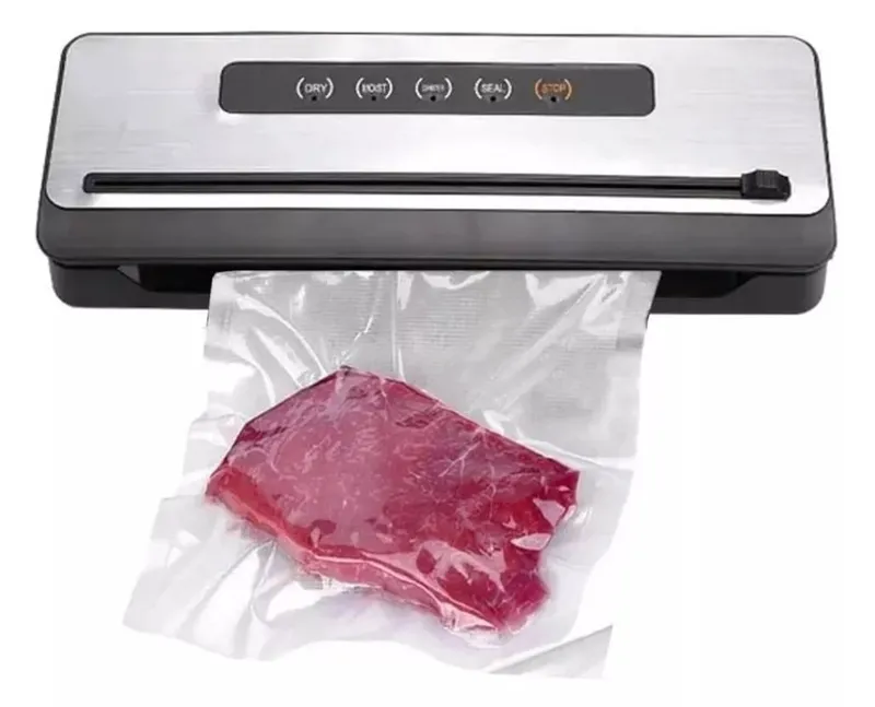Máquina Seladora a Vácuo em Inox com 10 Sacos Bivolt 38cm