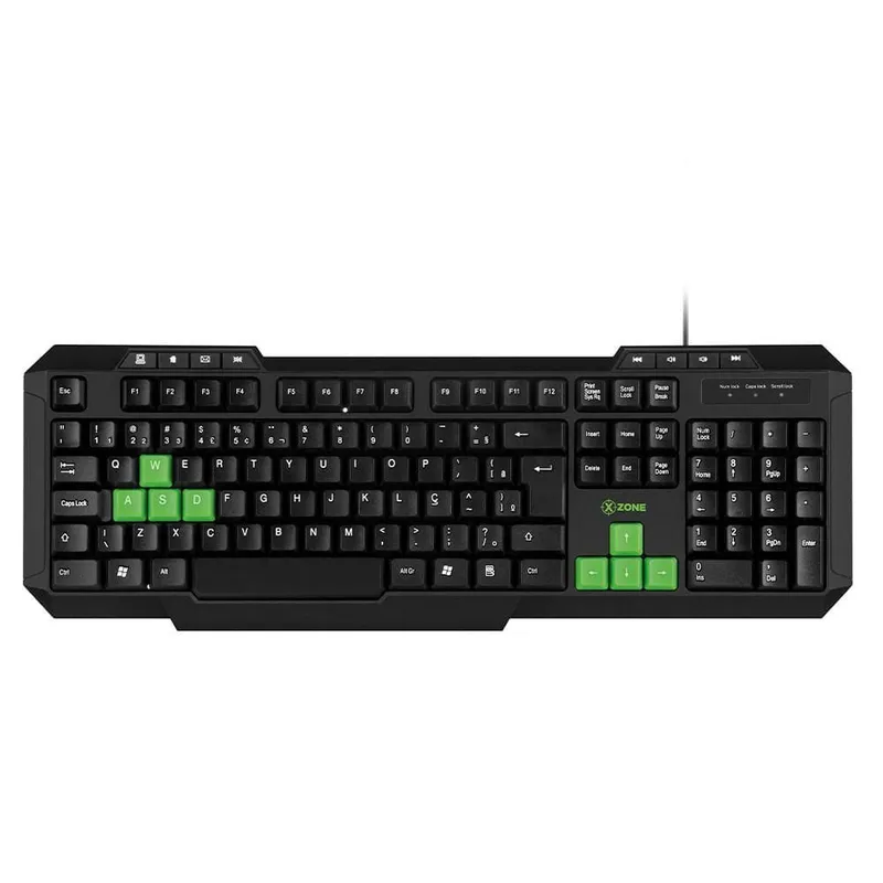 Teclado Gamer Xzone GTB-01 Basico Bivolt