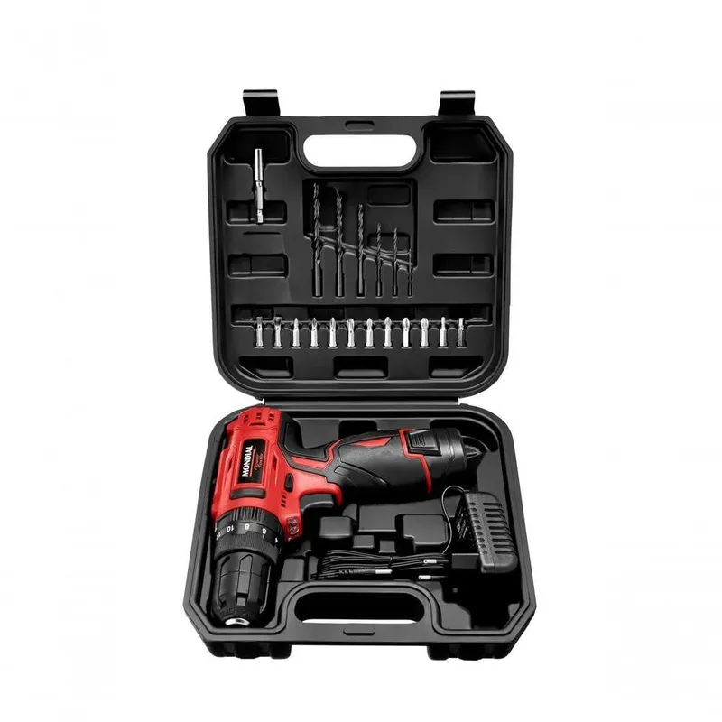 Parafusadeira e Furadeira 12V Mondial PI-12MA Maleta Bivolt