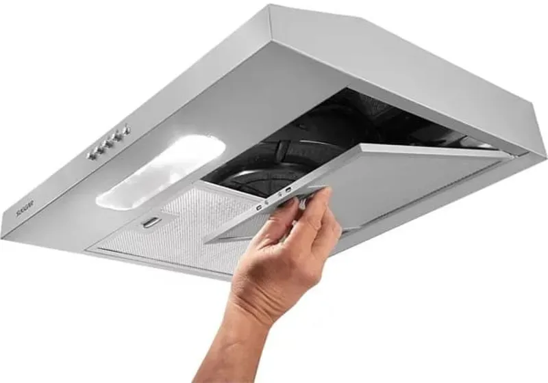 Depurador e Exaustor de Ar Slim Suggar DPS161IX 60cm Inox 110V