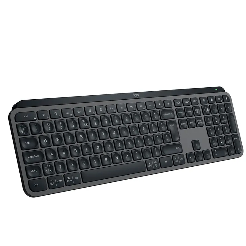 Teclado sem fio Logitech MX Keys S Iluminação Inteligente, Bluetoo Bivolt