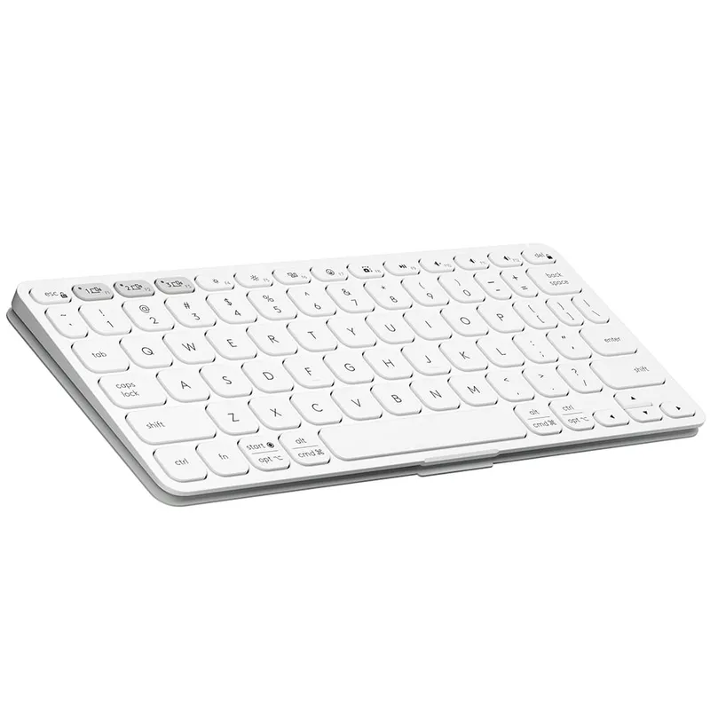 Teclado Portátil Logitech Keys-To-Go 2 Branco Bivolt