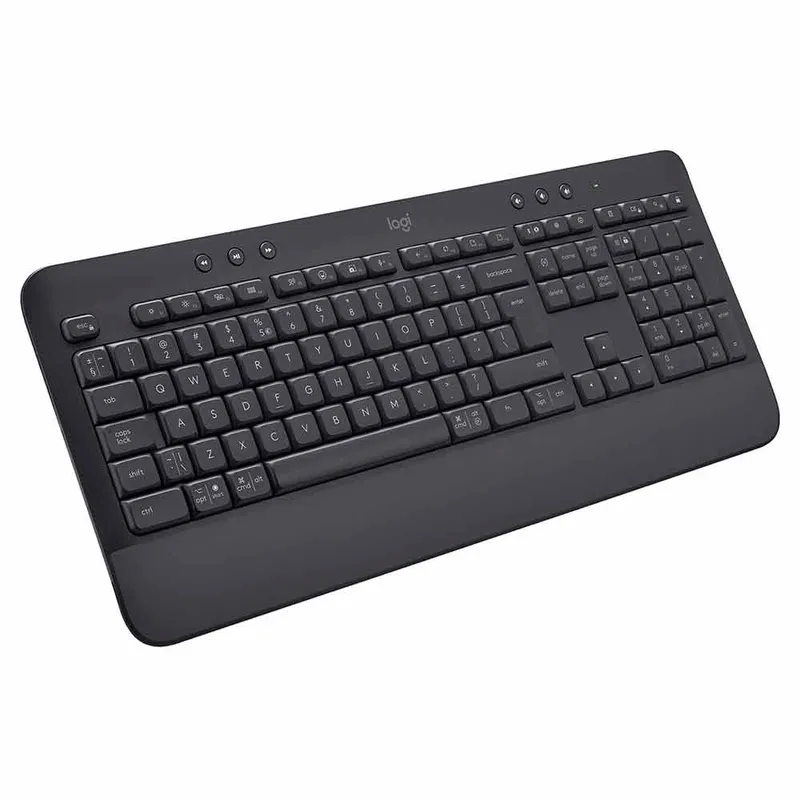 Teclado Sem Fio Logitech Signature K650 com Teclado Númerico e Con Bivolt
