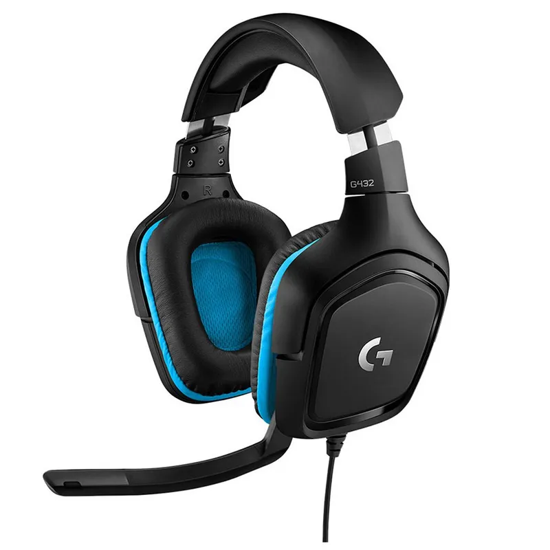 Headset Gamer Logitech G432 7.1 Dolby Surround Bivolt