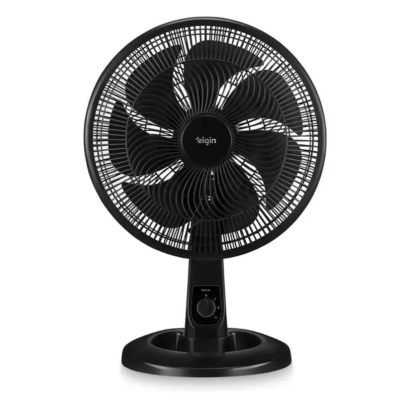 Ventilador de Mesa Elgin 40cm 7 Pas 140W Preto 220V
