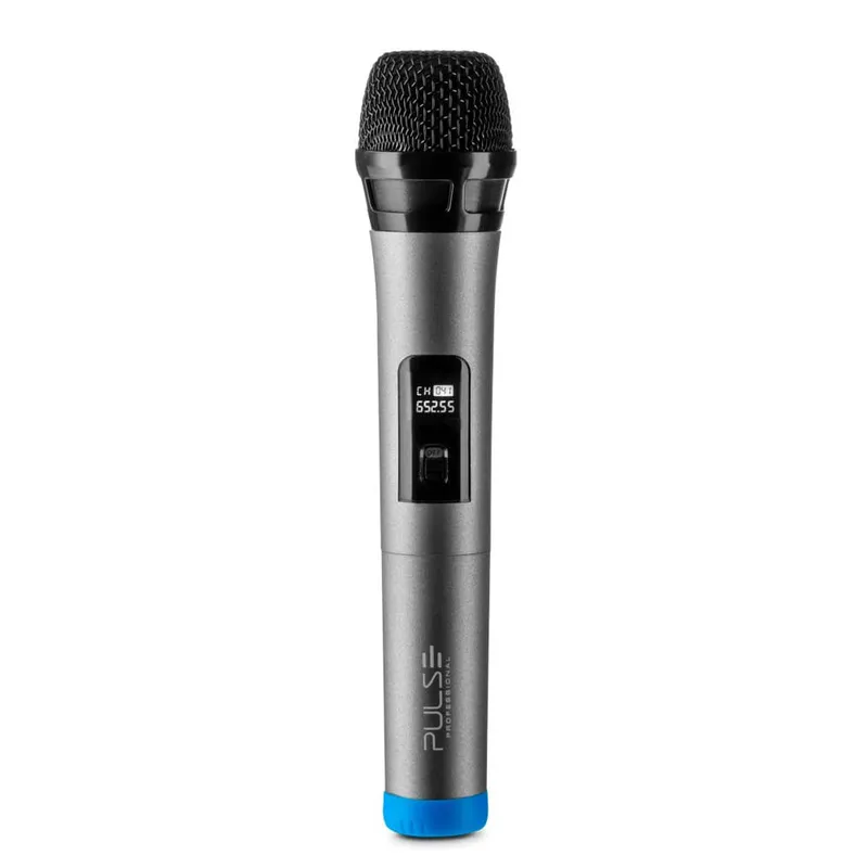 Par de Microfones Pulse Pro 2 Sem Fio + Receiver - SP801 SP801 Bivolt