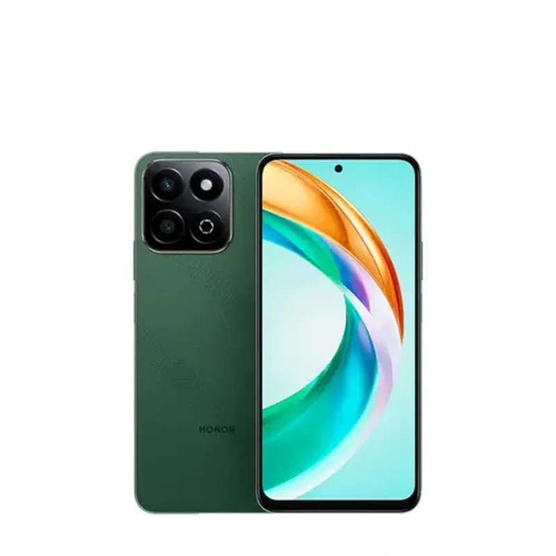 Smartphone HONOR X6B 5G Verde 256GB, 4+4GB RAM Turbo, Tela de 6.6", Snapdragon 4ª geração e Câmera Traseira Dupla de até