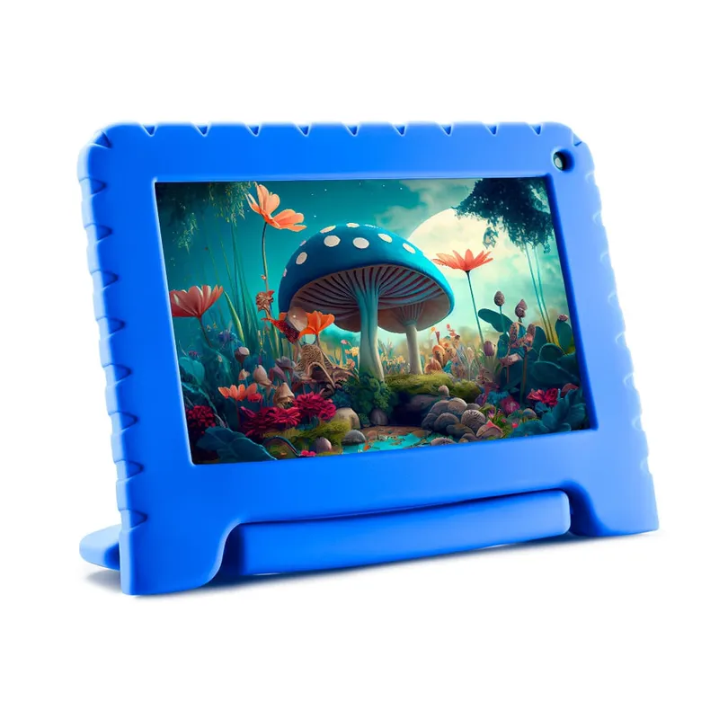 Tablet Infantil Kid Pad Azul 64GB + Tela 7 pol + Wi-fi + Android 1 Bivolt