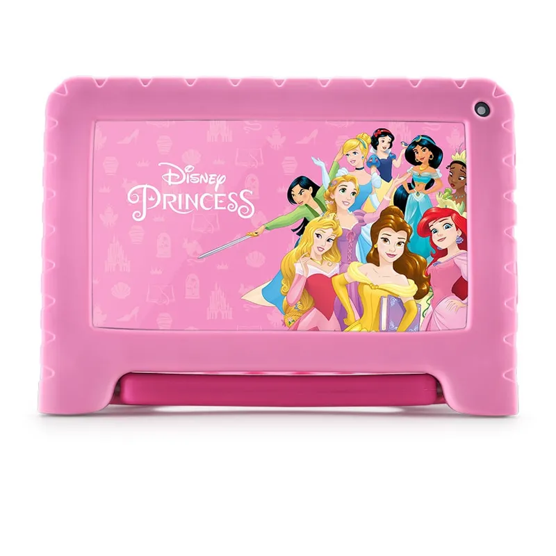 Tablet Infantil Princesas com Controle Parental 4GB RAM + 64GB + T Bivolt