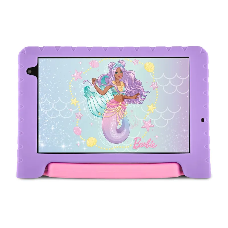 Tablet Infantil Barbie Wi-Fi 6GB RAM 64GB Tela 8 Android 13 Octa-core Bivolt