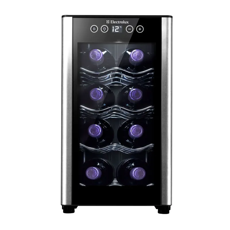 Adega de Vinho Climatizada Electrolux 8 Garrafas Bivolt