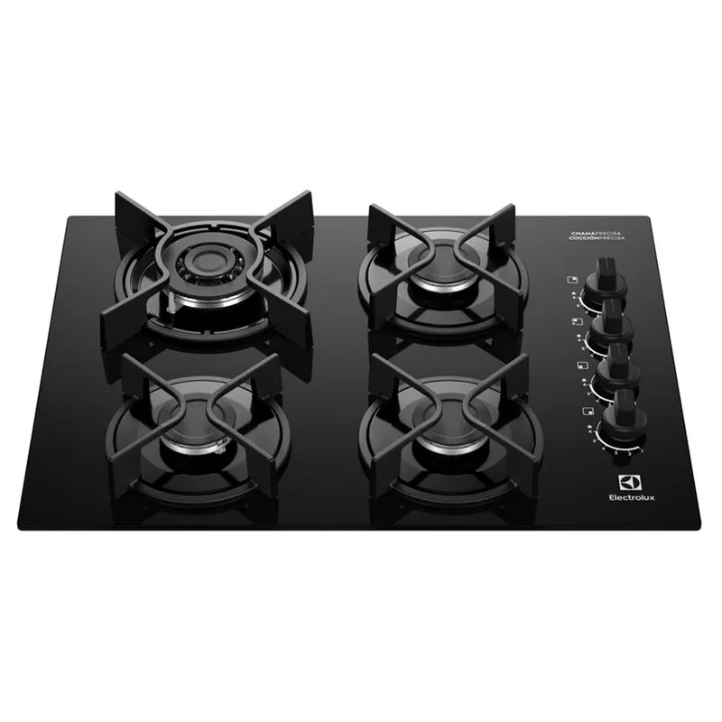 Cooktop Electrolux 4 Bocas Experience ChamaProtect Bivolt