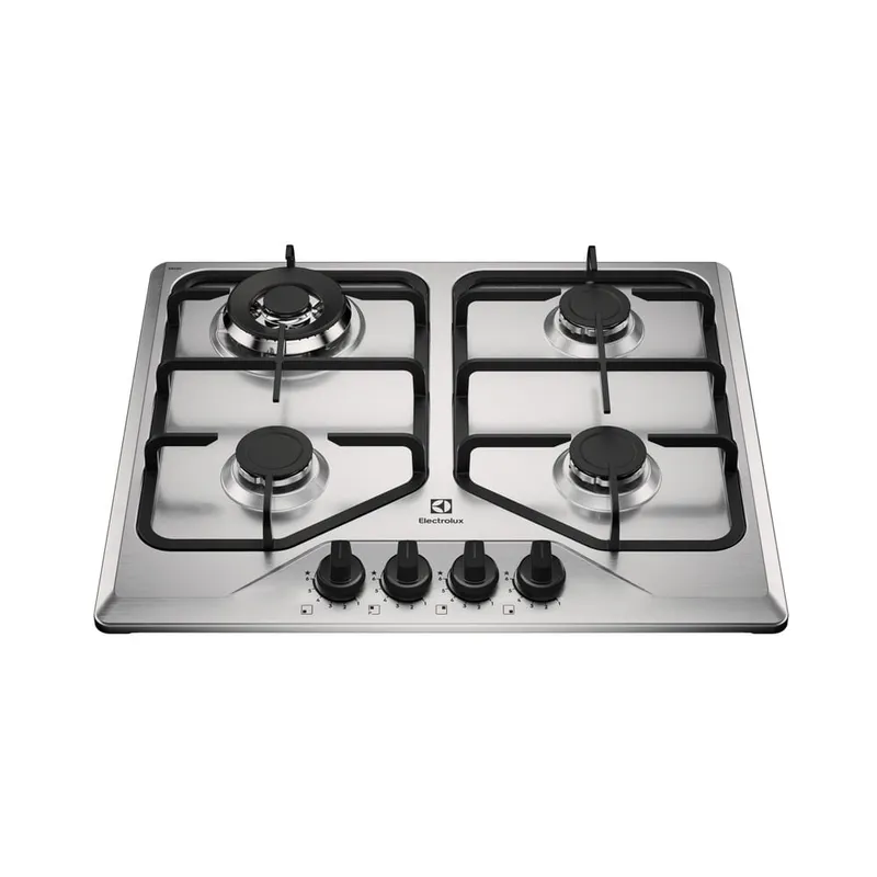 Cooktop Electrolux 4 Bocas Experience Inox Grades Ferro Fundido Bivolt