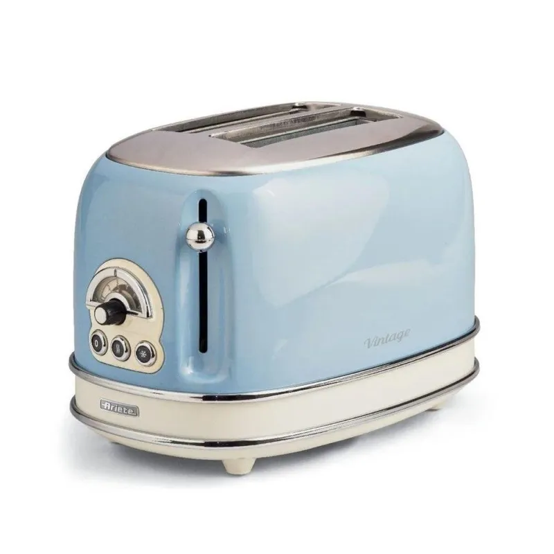 Torradeira Eletrica 155 Vintage 6 Niveis Azul 750W Ariete 220V