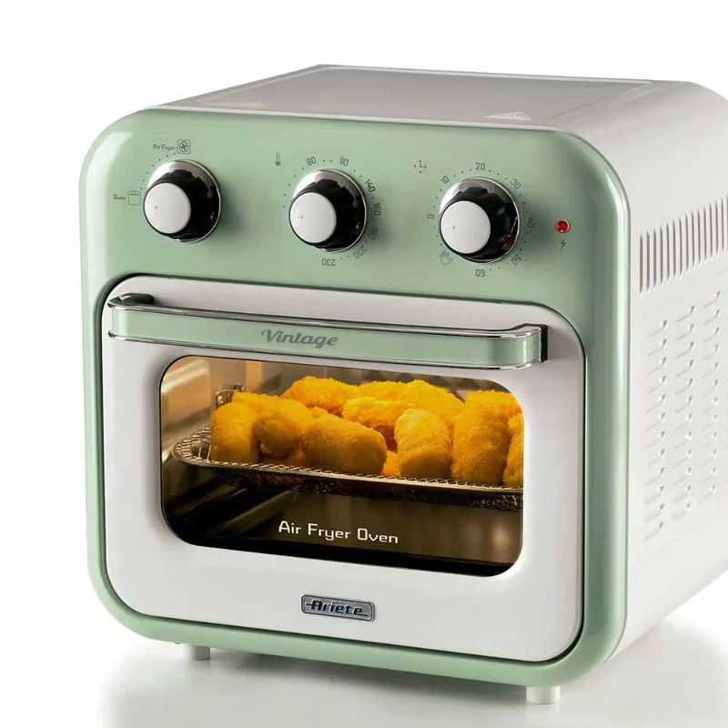 Fritadeira Air Fryer Oven Ariete Vintage 4632 Verde 16L 1200W 220V