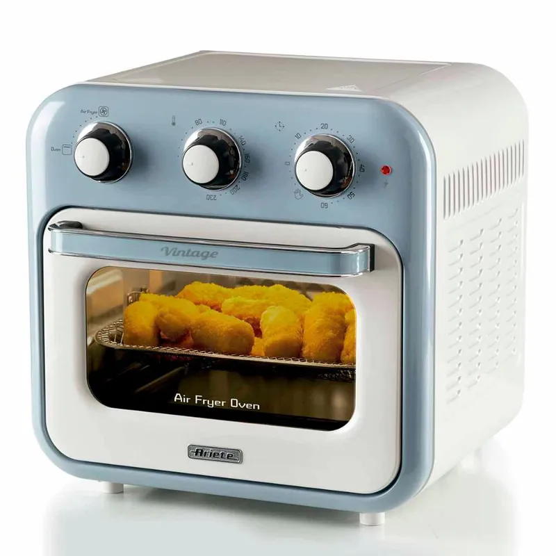 Fritadeira Air Fryer Oven Ariete 4632 Vintage Azul 16L 1200W 220V