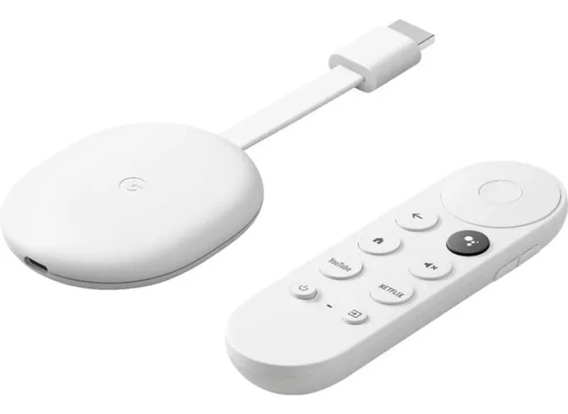 Google Chromecast com Google TV (HD) - Streaming Full HD 1080p com Controle por Voz e HDR