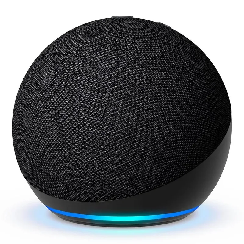 Amazon Echo Dot 5a Geracao Smart Speaker com Alexa e Som Aprimorado - Preto