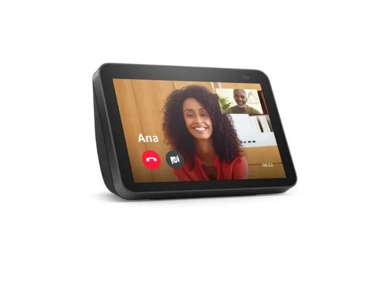 Amazon Echo Show 8 2a Geração Smart Speaker com Tela de 8" HD, Alexa e Câmera 13 MP - Preto