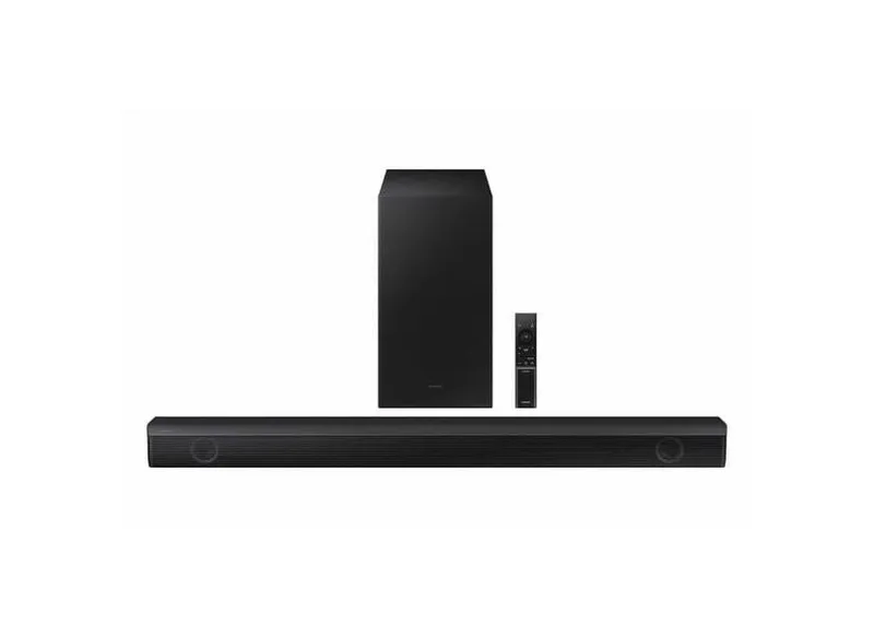 Soundbar Samsung HW-B550 2.1 Canais 410W com Subwoofer Sem Fio, DTS Virtual:X, Dolby Audio, Bluetooth e HDMI ARC