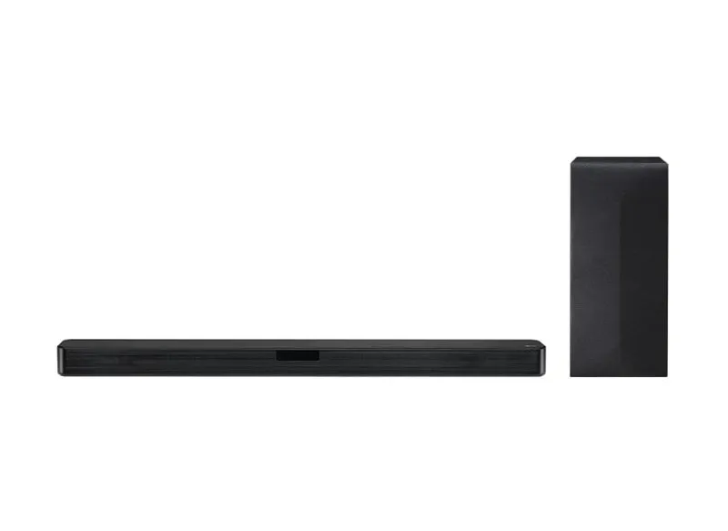 Soundbar LG SN4 2.1 Canais 300W RMS com Subwoofer Sem Fio, DTS Virtual:X, AI Sound Pro, Bluetooth e HDMI
