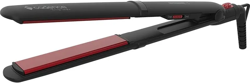 Prancha Alisadora de Cabelo Cadence Rouge Style Bivolt Preto